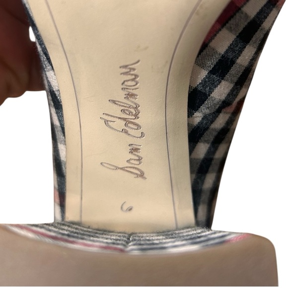 Sam Edelman Halston Heels in Shepard Plaid- Size 6 - Picture 11 of 11